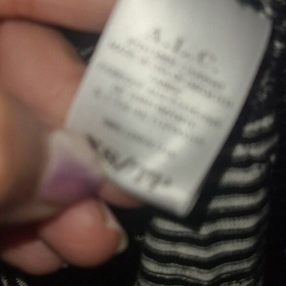 A.L.C. Ava Striped Ruffle Linen Tank Top - Picture 5 of 9